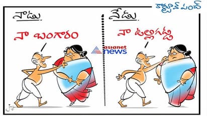 cartoon punch: బంగారం వద్దు ఉల్లి కావాలి!