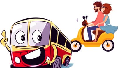 'ഹെൽമറ്റ് ഒഴിവാക്കാൻ ഇതാ ഒരെളുപ്പ വഴി', ഐഡിയ അടിപൊളിയല്ലേന്ന് കെഎസ്ആര്ടിസി !