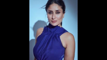 பேரழகின் நிறம்தான் நீலமோ...! ஸ்டைலிஷ் லுக்கில் அசரடிக்கும் கரீனா கபூர்..! லைக்ஸை குவிக்கும் ப்ளூ ஃபோட்டோஸ்!