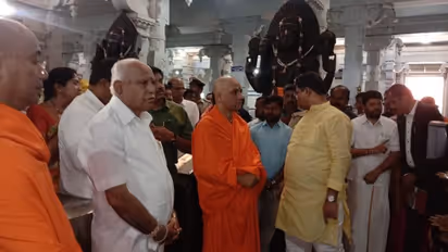 ಆದಿಚುಂಚನಗಿರಿಯಲ್ಲಿ ಯಡಿಯೂರಪ್ಪ ಅವರಿಂದ ಹುಣ್ಣಿಮೆ ಪೂಜೆ