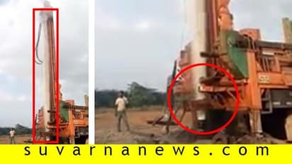 ಕುಷ್ಟಗಿ: ಬರದ ನಾಡಲ್ಲೂ ಆಕಾಶದೆತ್ತರಕ್ಕೆ ಚಿಮ್ಮುತ್ತಿದೆ ಕೊಳೆವೆ ಬಾವಿ ನೀರು