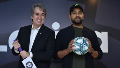 Rohit Sharma becomes LaLiga’s first-ever brand ambassador in India