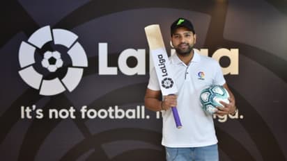Cricketer Rohit Sharma sets record in LaLiga football; calls it ‘so special’