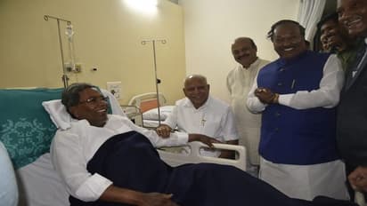 ಆಸ್ಪತ್ರೆಯಲ್ಲೇ ಸುದ್ದಿಗೋಷ್ಠಿ: LLB ಓದಿದ್ರೂ ವೈದ್ಯರಂತೆ ತಮ್ಮ ಆರೋಗ್ಯದ ಬಗ್ಗೆ ವಿವರಿಸಿದ ಸಿದ್ದು