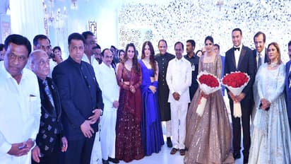 ఘనగా ఆనమ్-అసద్ ల రిసెప్షన్... ఆశీర్వదించిన సీఎం కేసీఆర్