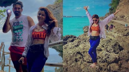 पति के साथ हॉलिडे पर टीवी की किन्नर बहू, कभी समुद्र किनारे तो कभी पहाड़ों पर मस्ती करती दिखीं