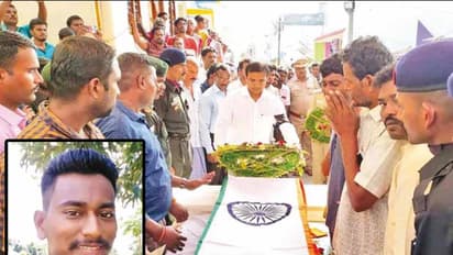 அருணாச்சலப்பிரதேசத்தில் வீரமரணமடைந்த தமிழக ராணுவ வீரர்..! 21 குண்டுகள் முழங்க அரசு மரியாதையுடன் உடல் நல்லடக்கம்..!