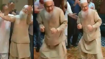 പ്രായത്തെ വെല്ലുന്ന നൃത്തവുമായി ഈ മുത്തച്ഛന്; വൈറലായി വീഡിയോ