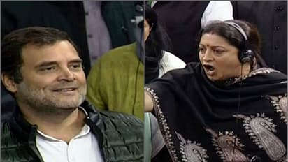 'ধর্ষণের বার্তা দিচ্ছেন গান্ধীপুত্র', স্মৃতি-রাগা তর্কযুদ্ধে উত্তাল সংসদ