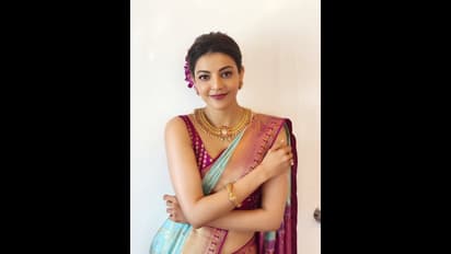 காஜல் முகத்தில் திருமண களைகட்டிடுச்சு...! கவர்ச்சிக்கு பை..பை..! ஹோம்லி லுக் புகைப்படங்களை வெளியிட்டு அசரடிக்கும் காஜல் அகர்வால்...! திருமண சேதியும் சொல்லியாச்சு..!