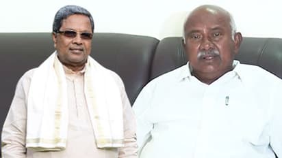 Karnataka: BJP leader H Vishwanath meets former CM Siddaramaiah in hospital