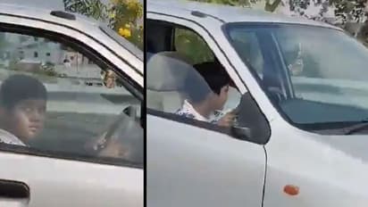 10 ವರ್ಷದ ಬಾಲಕನಿಂದ ಕಾರು ಡ್ರೈವಿಂಗ್; ಪೋಷಕರಿಗೆ ಬಿತ್ತು ಬರೆ!