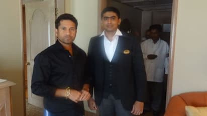 ಸಚಿನ್‌‌ಗೆ  ಬ್ಯಾಟಿಂಗ್ ಟಿಪ್ಸ್ ಕೊಟ್ಟಿದ್ದ ಹೋಟೆಲ್ ಮಾಣಿ ಸಿಕ್ಕರೆ ಹೇಳಿ, ಪ್ಲೀಜ್!