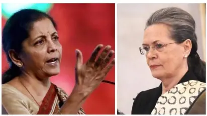 പൗരത്വ നിയമ ഭേദഗതിയും ദേശീയ പൗരത്വ രജിസ്റ്ററും കൂട്ടിക്കെട്ടി സോണിയ ഗാന്ധി ജനങ്ങളെ തെറ്റിദ്ധരിപ്പിക്കുന്നു: നിർമ്മല സീതാരാമൻ