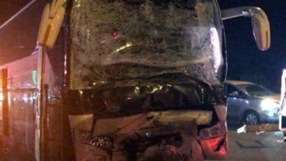 സൗദിയിൽ ബസ് അപകടം; 13 പേർക്ക് പരിക്ക്