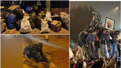 ആളിക്കത്തിയ പ്രതിഷേധത്തിന് പിന്നാലെ റോഡുകള് വൃത്തിയാക്കി ജാമിയ മില്ലിയ വിദ്യാര്ത്ഥികള്; അഭിനന്ദിച്ച് സോഷ്യല് മീഡിയ, വീഡിയോ