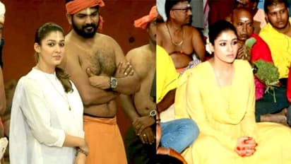 Darbar star Nayanthara along with beau Vignesh Shivan are on pilgrimage spree