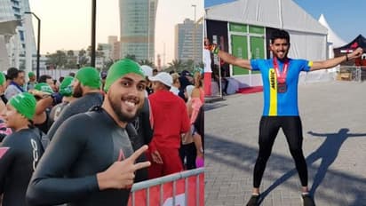 ‘അയൺമാൻ’; മിഡില്‍ ഈസ്റ്റ് ചാമ്പ്യൻഷിപ്പിൽ പ്രവാസി മലയാളിക്ക് നേട്ടം