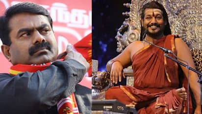 சீமானுக்கே டஃப் கொடுக்கும் நித்தி... தலைவா நீங்க வேற...வேற லெவல்... சீமானை வச்சு செய்யும் திமுக எம்.பி..!