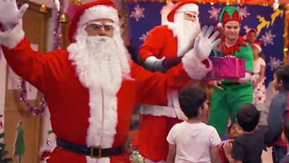 Watch: Virat Kohli turns Santa Claus for Kolkata children’s shelter home