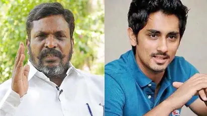 திருமாவளவன், நடிகர் சித்தார்த் மீது பாய்ந்த வழக்கு !!