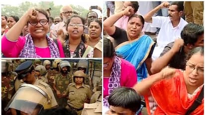 പുതുവൈപ്പ് എല്‍പിജി ടെർമിനല്‍: നിരോധനാജ്ഞ ലംഘിച്ച് സമരസമിതി മാര്‍ച്ച്, അറസ്റ്റ്