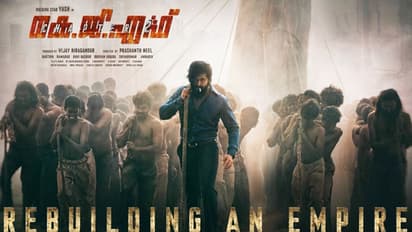 'ഒരു സാമ്രാജ്യത്തിന്റെ പുനര്നിര്മ്മാണം'; കെജിഎഫ് 2 ഫസ്റ്റ് ലുക്ക്