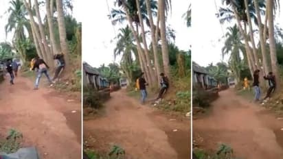 പ്രണയത്തിന്റെ പേരില് യുവാവിനെ മരത്തിൽ കെട്ടിയിട്ട് മർദ്ദിച്ചു; കുടിക്കാന് വെള്ളം ചോദിച്ചപ്പോള് ദേഹത്ത് മൂത്രമൊഴിച്ചും ക്രൂരത