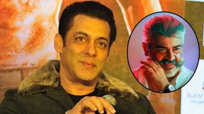 அடடே... தல அஜித்தை இமிட்டேட் செய்த சல்மான் கான்... வைரலாகும் வீடியோ....!