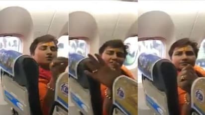 Video of Pragya Thakur arguing with people onboard SpiceJet flight goes viral