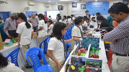 గుండీ హిందుస్థాన్ ఇంటర్నేషనల్ స్కూల్లో యురేకా స్టీమ్ ఎగ్జిబిషన్