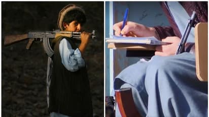 കുട്ടികൾ എകെ 47 യന്ത്രത്തോക്കും കൊണ്ട് സ്‌കൂളിൽ വരുന്ന ഒരു ഗ്രാമം