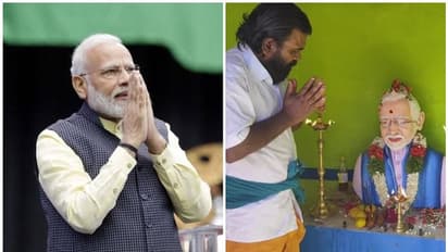 ആരാധനയും സ്നേഹവും മൂത്തു; മോദിക്കായി ക്ഷേത്രം നിര്മിച്ച് 'ഭക്തന്'