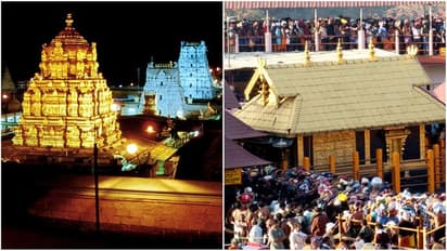 13 மணிநேரம் அடைக்கப்பட்டது திருப்பதி சன்னிதானம்..! சபரிமலையிலும் தரிசனம் நிறுத்தம்..!