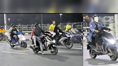 தொடர் சேட்டையில் சென்னை 'புள்ளிங்கோ'..! பைக் ரேஸில் ஈடுபட்டு அட்டகாசம்..!