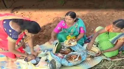 ಬಾಗಲಕೋಟೆ: ರೈತಾಪಿ ವರ್ಗದಿಂದ ಸಂಭ್ರಮದ ಚರಗದ ಹಬ್ಬ ಆಚರಣೆ