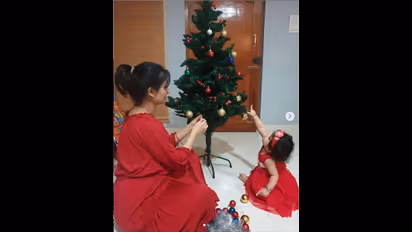 ಕ್ರಿಸ್‌ಮಸ್‌ ಸೆಲಬ್ರೇಶನ್‌ನಲ್ಲಿ ಐರಾ; ಇಲ್ಲಿವೆ ಸಂಭ್ರಮದ ಫೋಟೋಗಳಿವು!