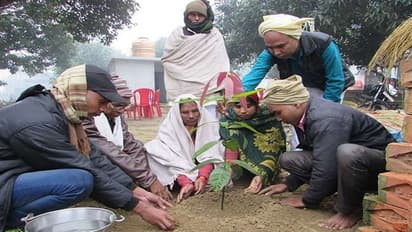 इस गांव में किसी की मौत होने पर त्रयोदशाह के दिन होता है पौध रोपण