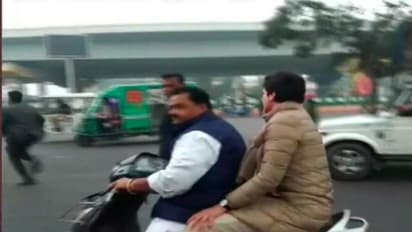 जुर्माना भरने के लिए कांग्रेसी मांग रहे थे चंदा, उधर वाहन स्वामी ने भर दिया चालान