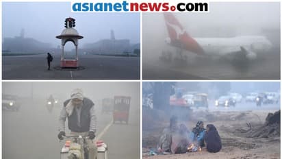അതിശൈത്യത്തിൽ വിറച്ച് ദില്ലി, ആറ് മരണം, വിമാനത്താവളം പ്രവർത്തനം നിർത്തി വച്ചു