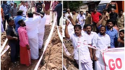 ടാറിംഗിന് പിന്നാലെ വാട്ടര്‍ അതോറിറ്റി കുത്തിപ്പൊളിച്ച റോഡിലെ കുഴിയടച്ചു