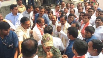 PhotoGallery: కాళేశ్వరం నీటితో మానేరుకు జలకల... హారతిపట్టిన కేసీఆర్ దంపతులు