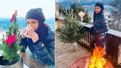 सिर पर कैप, हैवी जैकेट पहन जीरो डिग्री टेंपरेचर में छुट्टियां एन्जॉय कर रहीं परिणीति चोपड़ा, PHOTOS