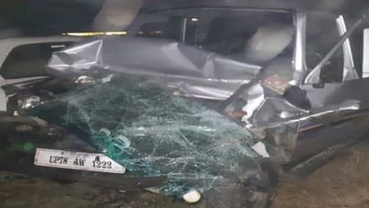 कोहरे के कारण भीषण एक्सीडेंट, दंपति समेत परिवार के 4 सदस्यों की मौत, दामाद का अंतिम संस्कार कर लौटे थे