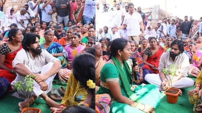 వెంకటపాలెం వద్ద టెన్షన్: రోడ్డుపై బైఠాయించిన పవన్, పలువురికి గాయాలు