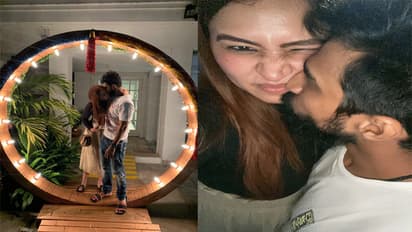 ஓவர் ரொமான்ஸில் ஹாட் கிஸ்! நியூ இயர் கொண்டாட்டத்தில் இரண்டாவது திருமணத்திற்கு அஸ்திவாரம் போட்ட விஷ்ணு விஷால்!