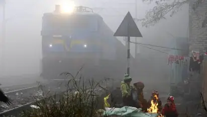 Delhi grapples with dense fog, flights and railway services disrupted