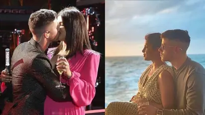 പുതുവർഷാഘോഷ പരിപാടിയിൽ ആരാധകർമുന്നിൽവച്ച് പ്രിയങ്കയ്ക്ക് നിക്കിന്റെ സ്നേഹ ചുംബനം; വീഡിയോ വൈറൽ