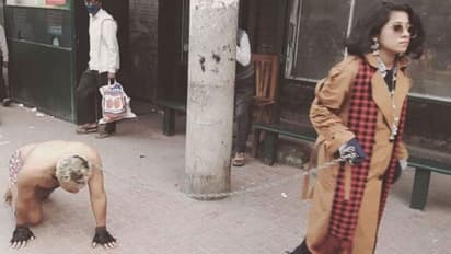 അര്‍ദ്ധനഗ്നനായ മദ്ധ്യവയസ്‌കനെ നായയെപ്പോലെ കൊണ്ടുപോയത് എന്തിനായിരുന്നു?