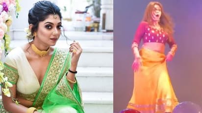 ঐশ্বর্যের রূপে দেবলীনা, দেশি ঠুমকায় মন মাতালেন অভিনেত্রী